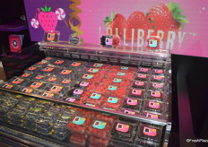 Berryworld assortment in the cooler.